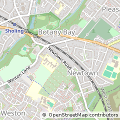 Map of Southampton, Hants
