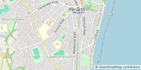 Map of Penarth