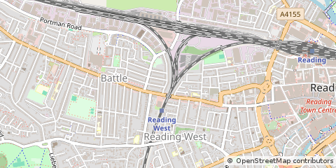 Map of Reading