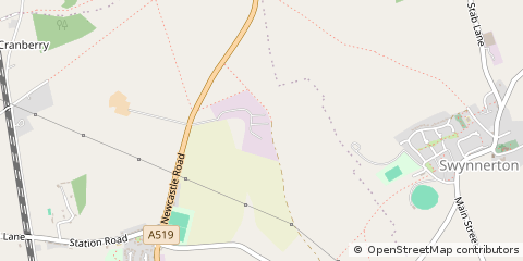 Map of Stafford