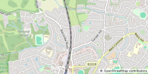 Map of Haywards Heath