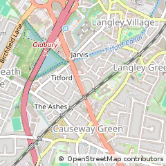 Map of West Midlands