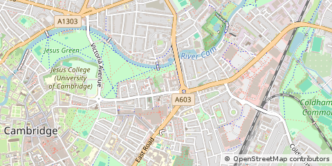 Map of Cambridge