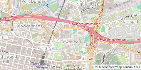 Map of Glasgow