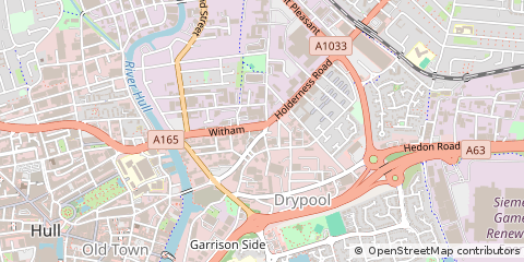 Map of Hull