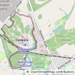 Map of Moira, Derbyshire