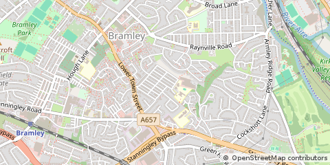 Map of Leeds