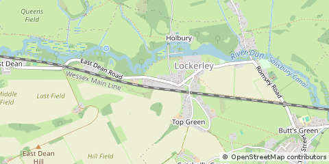 Map of Romsey
