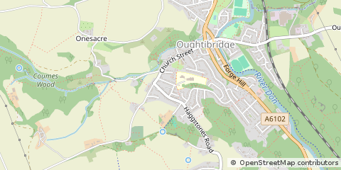Map of Sheffield