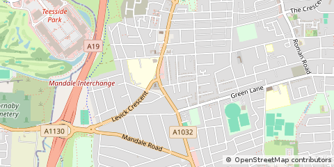 Map of Middlesbrough
