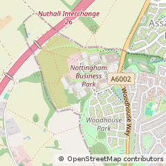 Map of Nottingham