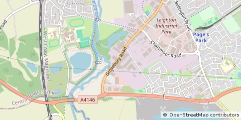 Map of Leighton Buzzard