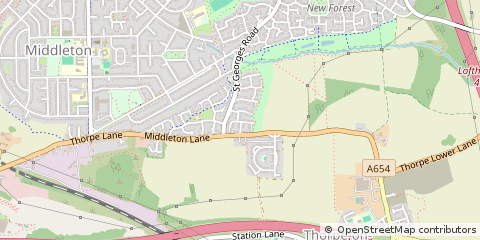 Map of Leeds
