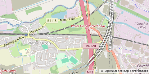 Map of Birmingham