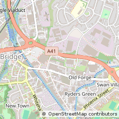 Map of West Bromwich, West Midlands