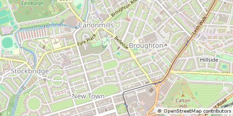 Map of Edinburgh