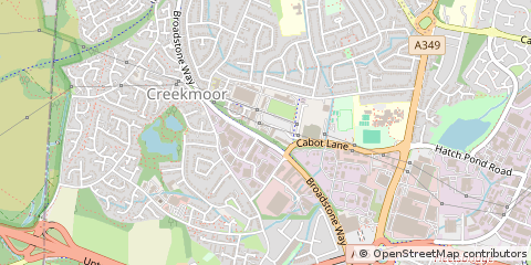 Map of Poole