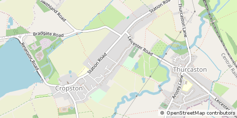 Map of Leicester