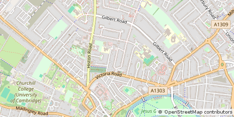 Map of Cambs