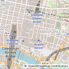 Map of Glasgow