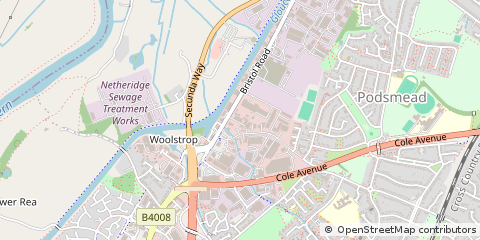 Map of Gloucester