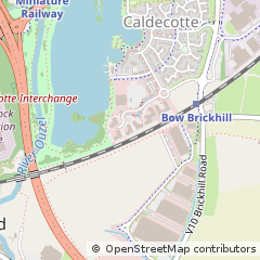 Map of Milton Keynes