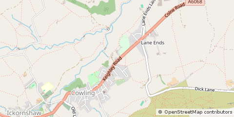Map of Keighley