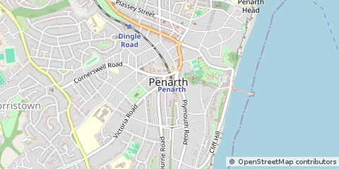 Map of Penarth