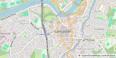 Map of Covell Cross, Lancashire