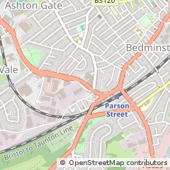 Map of Bristol, Avon