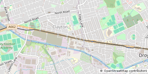 Map of Manchester, Greater Manchester