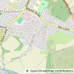 Map of Barnsley, South Yorkshire