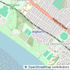 Map of Liverpool, East Sussex