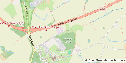 Map of West Hanningfield