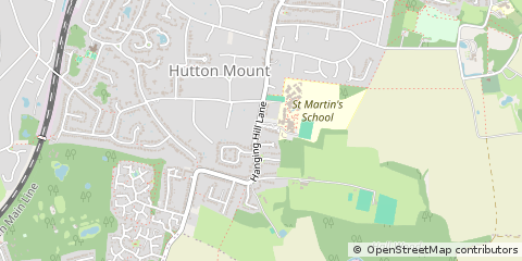 Map of Brentwood