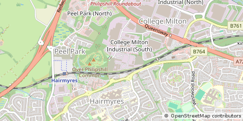 Map of Glasgow