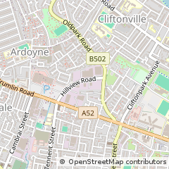 Map of Belfast