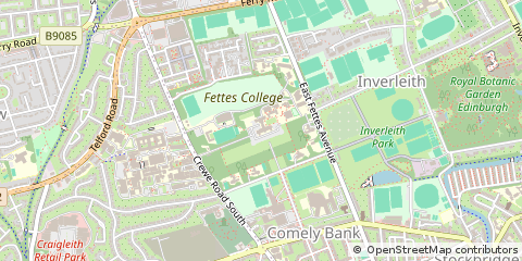 Map of Edinburgh