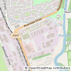 Map of Aberdeen, Aberdeenshire