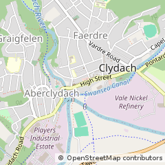Map of Swansea