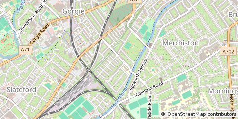 Map of Edinburgh