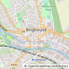 Map of Brighouse