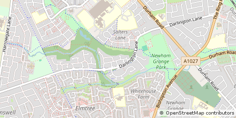 Map of Stockton-on-Tees