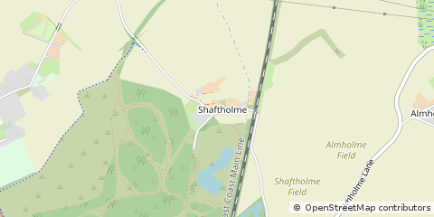 Map of Doncaster, South Yorkshire