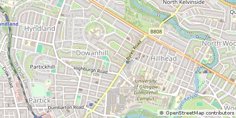 Map of Glasgow