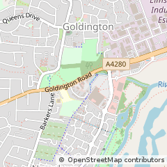 Map of Bedford