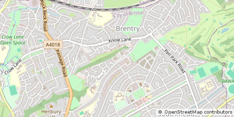 Map of Bristol