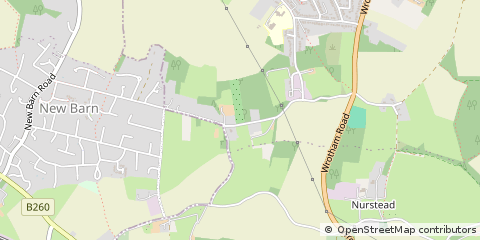 Map of Gravesend