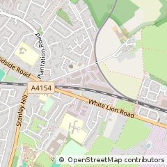 Map of Amersham, Buckinghamshire