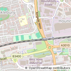 Map of Basingstoke, Hampshire